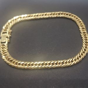 SoLd 18k yellow gold chain bracelet